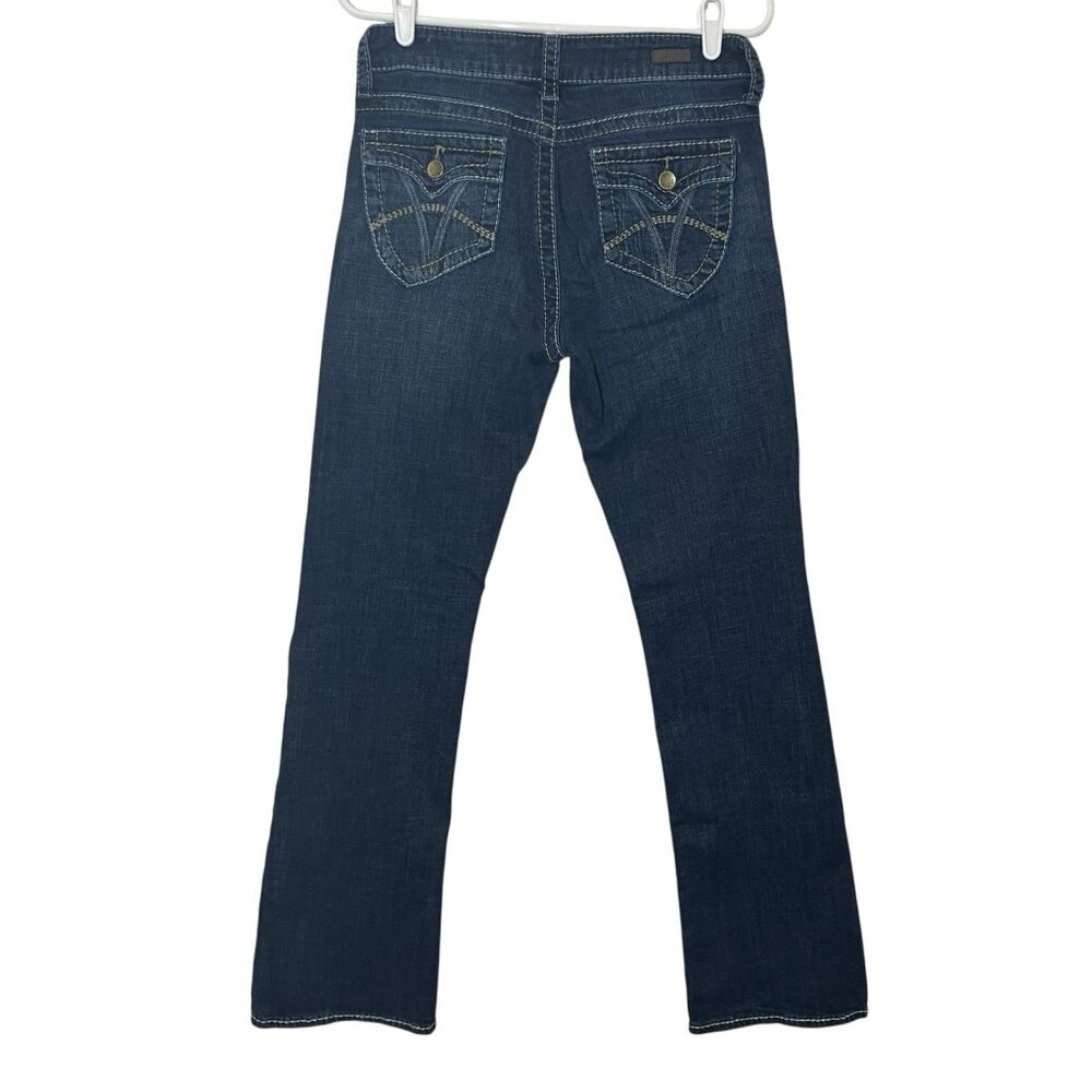kut from the kloth Women’s Jeans Size 6 Natalie Bootcut Zipper Stretch Pockets - Picture 2 of 16
